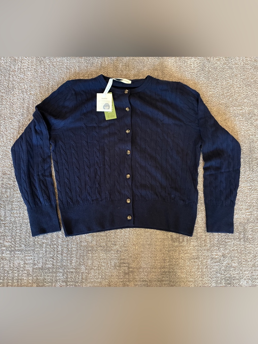 Baby Cashmere Cable-Knit Cardigan